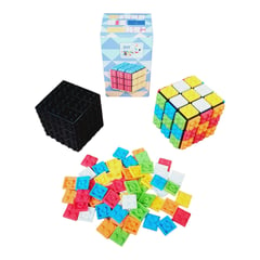 FANXIN - Cubo Rubik Fichas 3x3 Original Encajar Piezas Armar