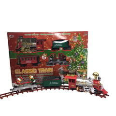 JUGUETERIA EXPRESS - Pista De Tren Musical Navideño Elevado Con Elfos Y Luz