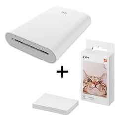 XIAOMI - Impresora Mi Portable Photo Printer con Papel X20 Hojas