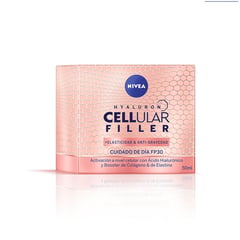 NIVEA - Crema facial de día antiedad Hyaluron Cellular Filler 50 ml