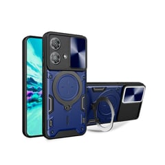 GENERICO - Funda Protección Cámara Soporte Compatible Motorola Edge 40 Neo Azul