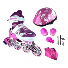 SUPER LOOK - Patines Ajustables Linea Semiprofesionales on whells niñas M