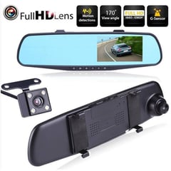 ONE PIXEL - Espejo Carro Retrovisor Dvr Cámara D Reversa 1080hd