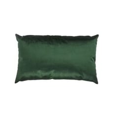 NASCENTE HOME - COJÍN DECORATIVO TEXTURA VELVET VERDE PINO RECTANGULAR