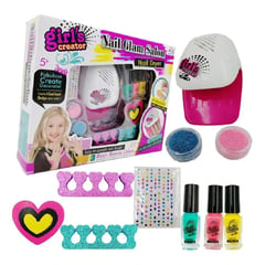 GENERICO - Juguete Kit Set Uñas Niñas Accesorios Manicure Esmaltes