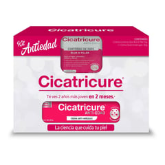 CICATRICURE - PACK CREMA 60G + CONTORNO DE OJOS BLUR & FILLER 15G