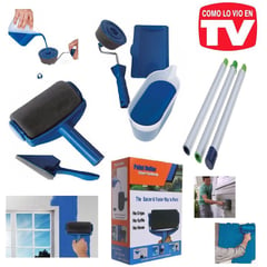 PAINT SPLAYER - Rodillo pintura tv pintar facil recargable + mini rodillo + accesorios