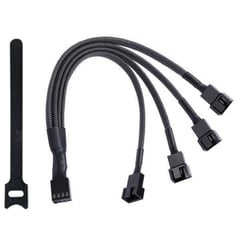 GENERICO - Cable hub PWM splitter cooler para 4 ventiladores computador