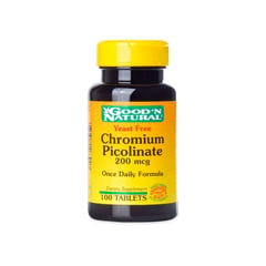 GOOD NATURAL - Chromium Picolinate 200Mcg X 100 Tabletas