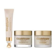 CICATRICURE - Gold Contorno Duo 15 G + Crema Dia 50 G+ Crema Noche 50 G