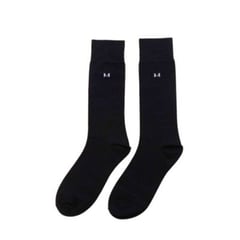 MARIO HERNANDEZ - Medias acanaladas extrafina negro MH Socks