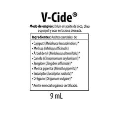 NUTRABIOTICS - Aceite Esencial V-Cide X 9Ml