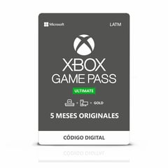 XBOX - Xbox Game Pass Ultimate Código Original 5 Meses