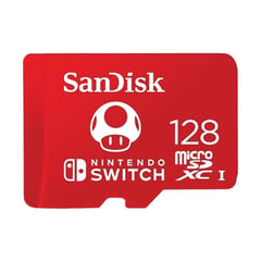 SANDISK - Memoria micro sd clase 10 128gb para nintendo switch