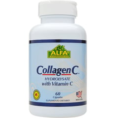 ALFA VITAMINS - Collagen C Vitamina C X 60 Capsulas