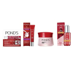 GENERICO - Kit Age Miracle de Pond`s Línea Anti-arrugas kit x 4 productos + Obsequio.