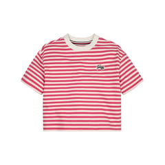 TOMMY HILFIGER - Camiseta Con Rayas Marineras Niña Rosa