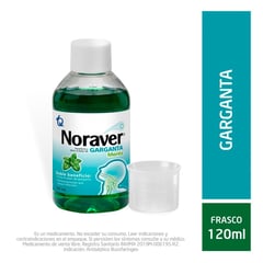 NORAVER - Garganta Menta Frasco X 120Ml