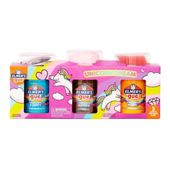 ELMERS - Kit Slime Unicornio X3 Niñas Niños