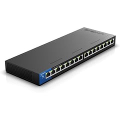 LINKSYS - Switch LGS116P, 16 Puertos Ethernet gigabit