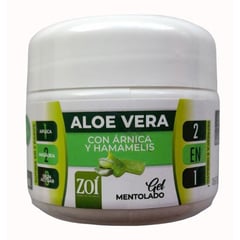 GENERICO - Gel mentolado de aloe vera árnica y hamamelis x 300ml