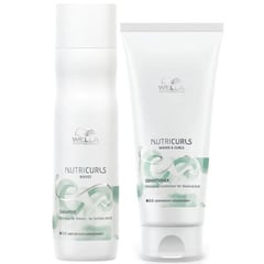 WELLA - Fusion Shampoo Acondicionador Cuidado Rizos