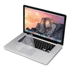 DEVIA - Protector De Teclado Compatible Macbook Pro 13.3 / 15.4 Air 13 Clear