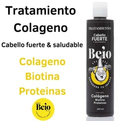 GENERICO - Tratamiento De Colágeno Biotina Vitamina E Keratina Crecimiento Fuerte Engrosador De Cabello Beio