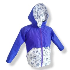 MERRYMAKERS - Chaqueta coloreable Sirenas - blanca morado