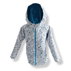 MERRYMAKERS - Chaqueta coloreable niño Dinos - Blanco