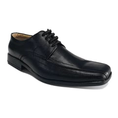 GENERICO - Zapato en Cuero Formal para Niño Elegante Negro Colegial