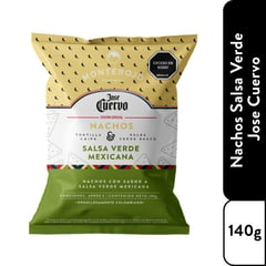 GENERICO - MonteRojo Nachos Salsa Verde Mexicana 140gr