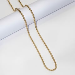 GENERICO - Cadena en Oro Laminado de 18 K Tipo Lasso