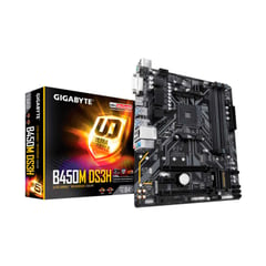 GIGABYTE - TARJETA MADRE RYZEN 5 ,4 ,3 B450M DS3H