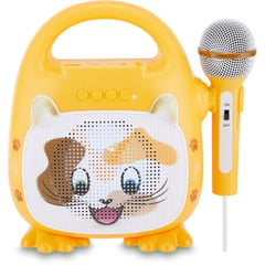 VIVITAR - Parlante Karaoke Bluetooth Luz LED 12 hrs Infantil Microfono