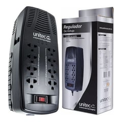 UNITEC - Regulador 2000VA/1000W 8 Salidas 110V