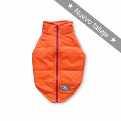 WAWAW - Chaleco para perro talla S naranja cremallera