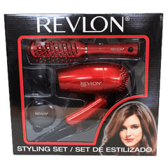 REVLON - Set (Secador-Cepillo-Espejo)