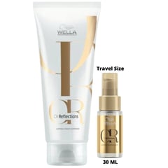 WELLA - Acondicionador Brillo e hidratacion x200ml con Oleo viajero