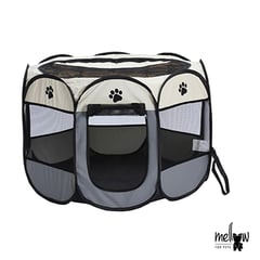 MELLOW FOR PETS - Corral para mascotas Gris