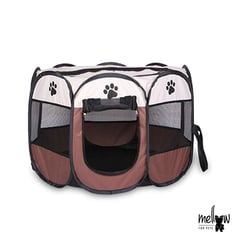 MELLOW FOR PETS - Corral para mascotas Cafe talla S