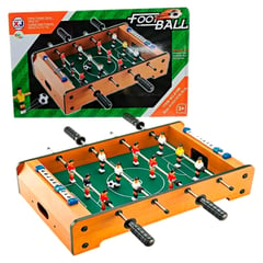 GENERICO - Futbolin Mesa Futbolito 51cm Madera Juego Fútbol Casa