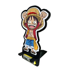 GENERICO - Soporte base celular soporte celular One Piece 3D