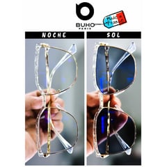 BUHO PARIS - Gafas de Mujer - Fotocromáticas Antirreflejo - BH11