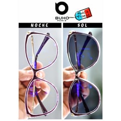 BUHO PARIS - Gafas de Mujer - Fotocromáticas Antirreflejo - BH15