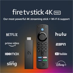 AMAZON - Fire TV Stick 4K Max Asistente Virtual Alexa