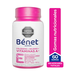 BENET - Gomas Bénet  Colágeno + Celenio + Vitaminas A y E