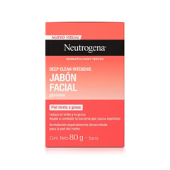 NEUTROGENA - Jabón Facial en Barra NEUTROGENA® x 80 gr