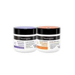 NEUTROGENA - Kit Facial Face Care Protección y Noche