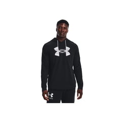 UNDER ARMOUR - Buzo Hombre RIVAL TERRY LOGO HOD Negro